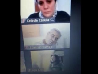 Un intendente se qued dormido en plena charla de Zoom