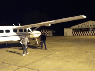 Pergamino: Operativo en el Aerdromo para una ablacin de rganos en Coln