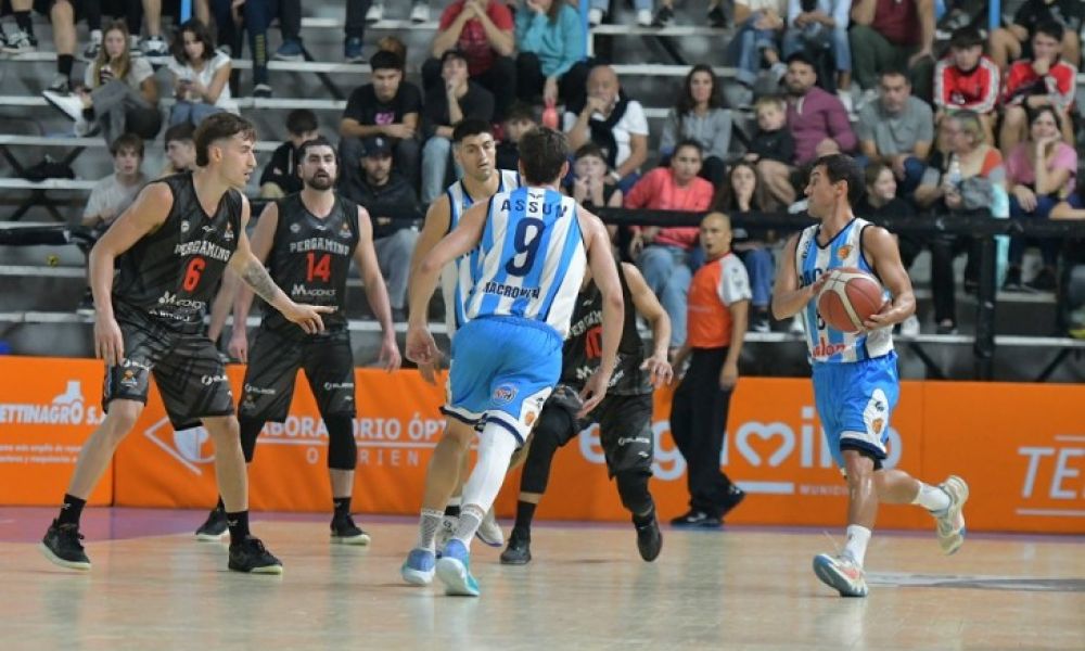 Pergamino Básquet resiste y fuerza un cuarto partido