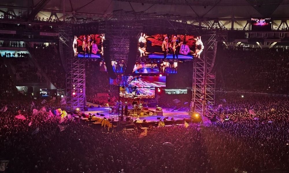 Intoxicados en el show de La Renga en La Plata