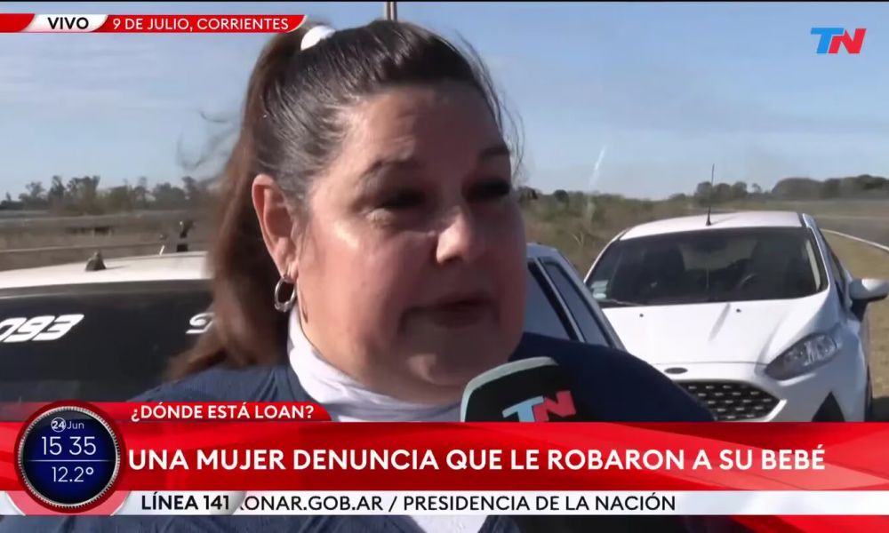 Inesperada denuncia en vivo: «Me robaron a mi hija»