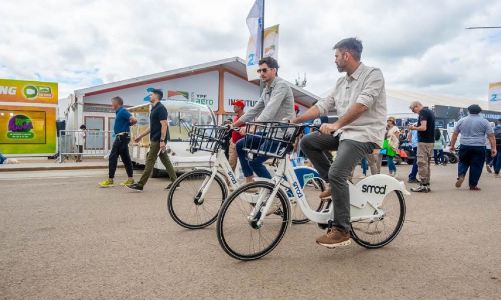 Junín lanza su sistema de bicicletas públicas