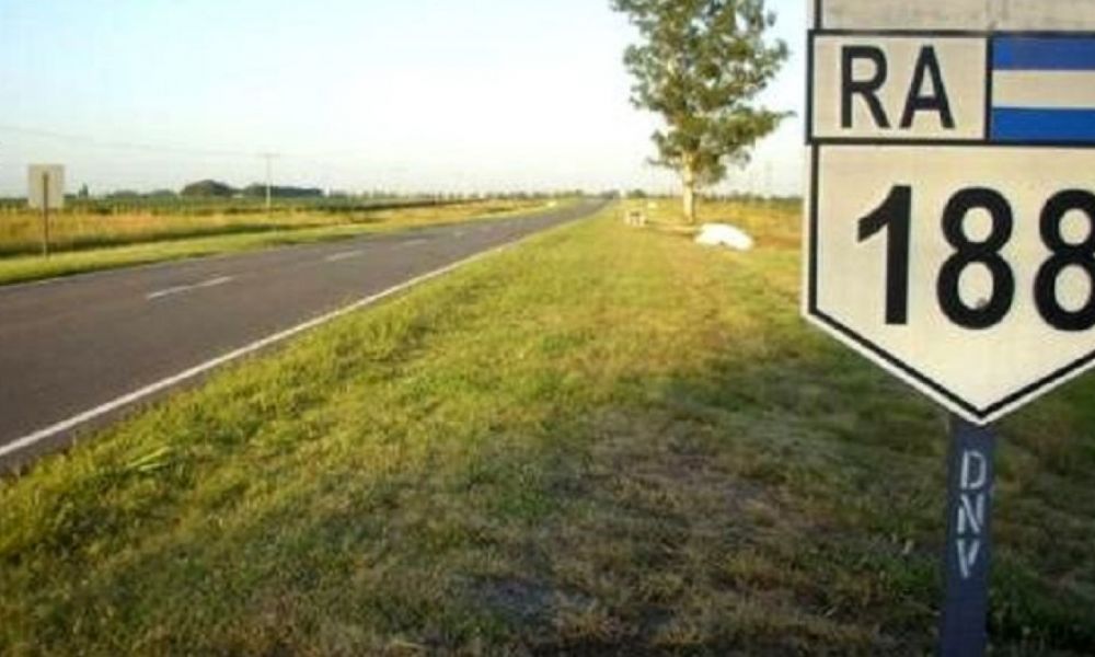 Red Federal de Caminos incluirá la Ruta 188