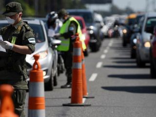 Ms controles en los accesos a Buenos Aires