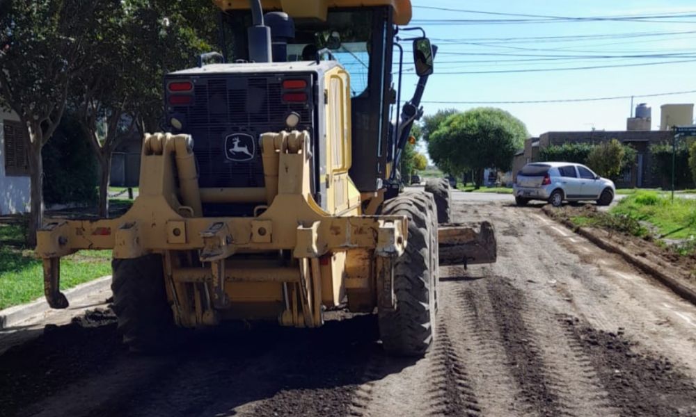 Continúan los reacondicionamientos de calles