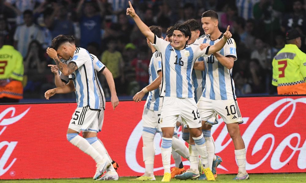Argentina goleó a Guatemala