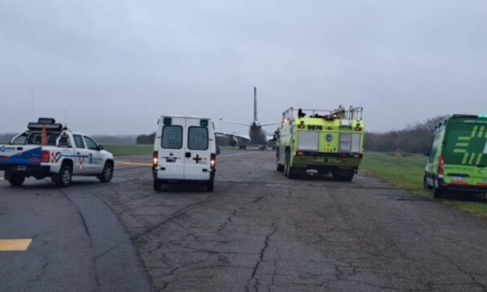 Un vuelo de Aerolíneas Argentinas fue evacuado