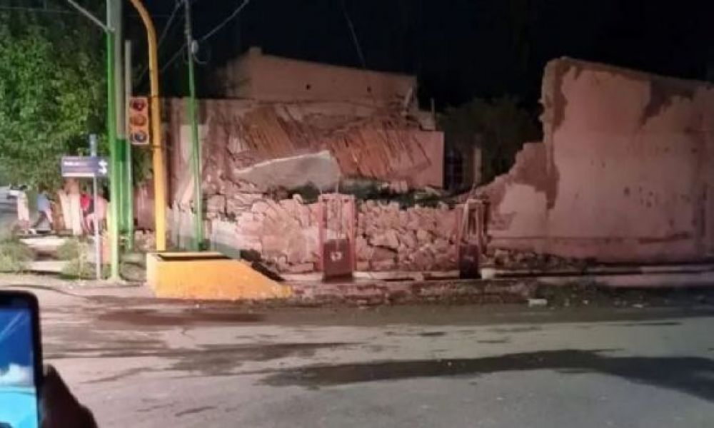 Fuerte sismo en San Juan