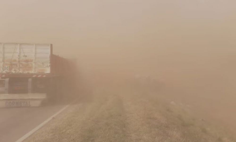 Caos en la autopista Rosario-Córdoba