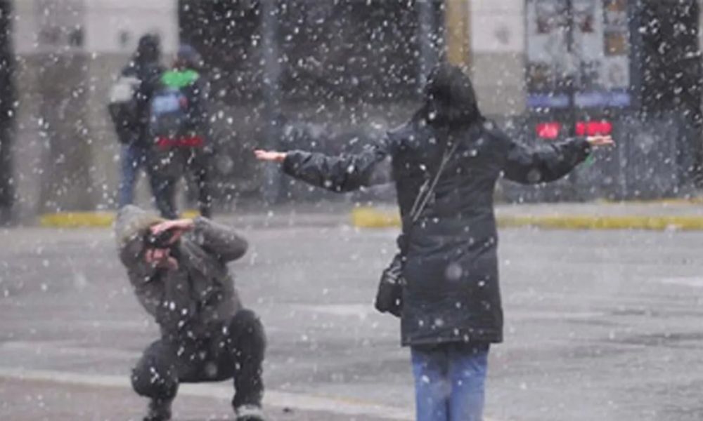 ¿Dónde caerá nieve o graupel en la provincia?