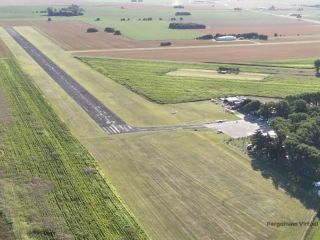 Comenzaron las obras de repavimentacin en el Aerdromo de Pergamino