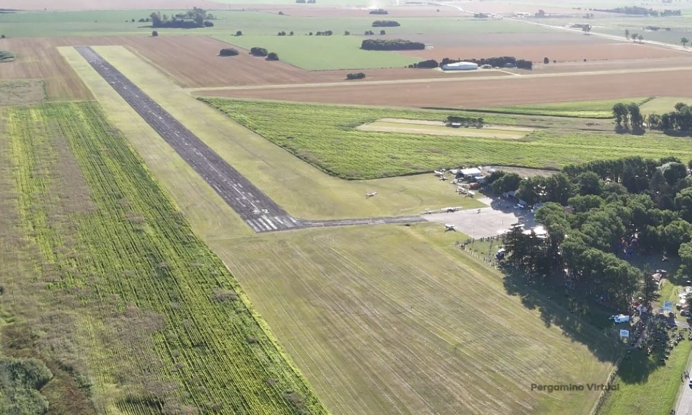 Comenzaron las obras de repavimentación en el Aeródromo