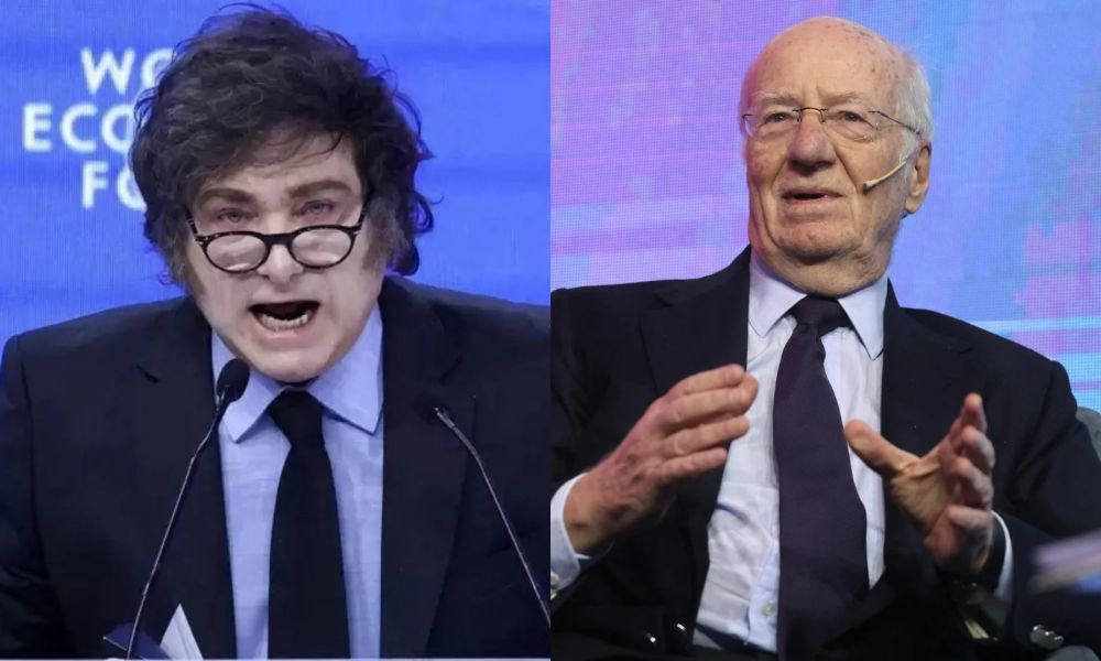 Milei llamó «Don Chatarrín» al CEO de Techint