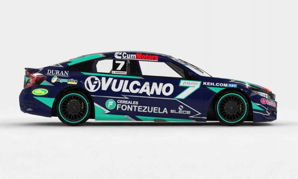Así será el Honda de Alfonso Domenech
