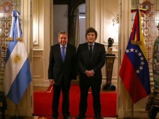 Milei y Gonzlez Urrutia sellan una alianza estratgica en defensa de la democracia