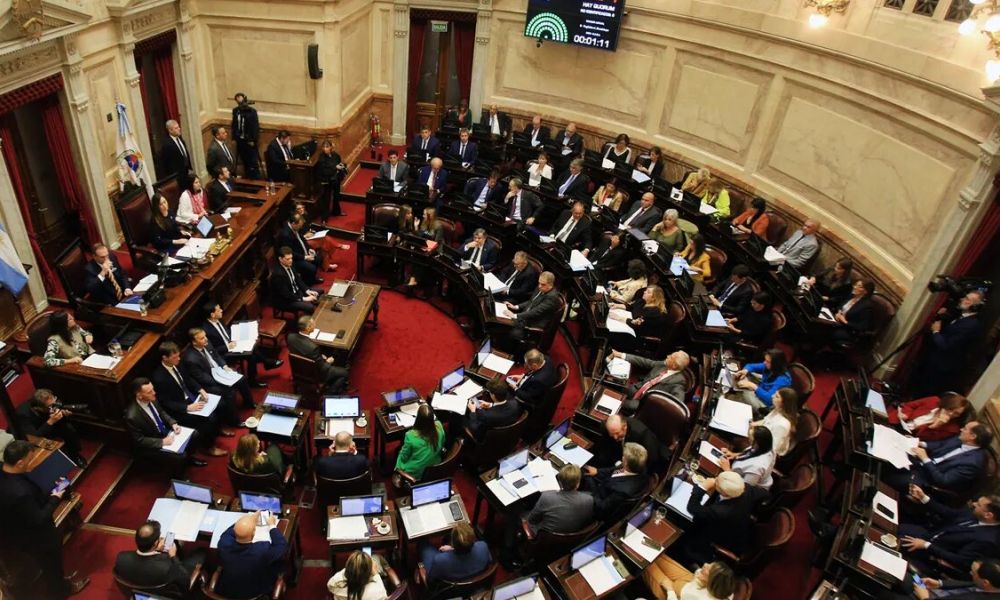 El Senado avala blanqueo y moratoria