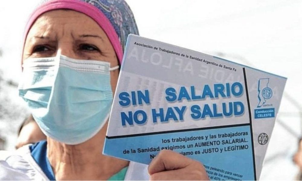 Protesta de los empleados de Salud en todo el país 