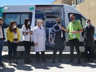 La Provincia reparti ambulancias en los municipios