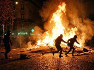 Francia en llamas: 1.200 detenidos, 150 policías heridos y un histórico Ayuntamiento destruido