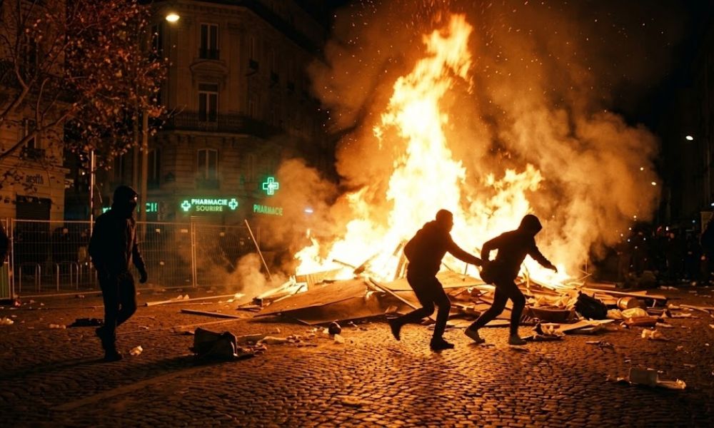 Francia en llamas: 1.200 detenidos, 150 policías heridos