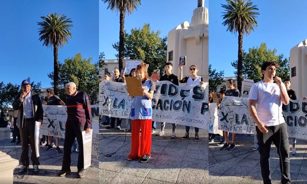 Pergamino se sumó a la protesta nacional universitaria