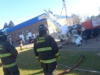Tragedia area en Rosario: Ex empleado estrella avin contra planta industrial en aparente acto de venganza