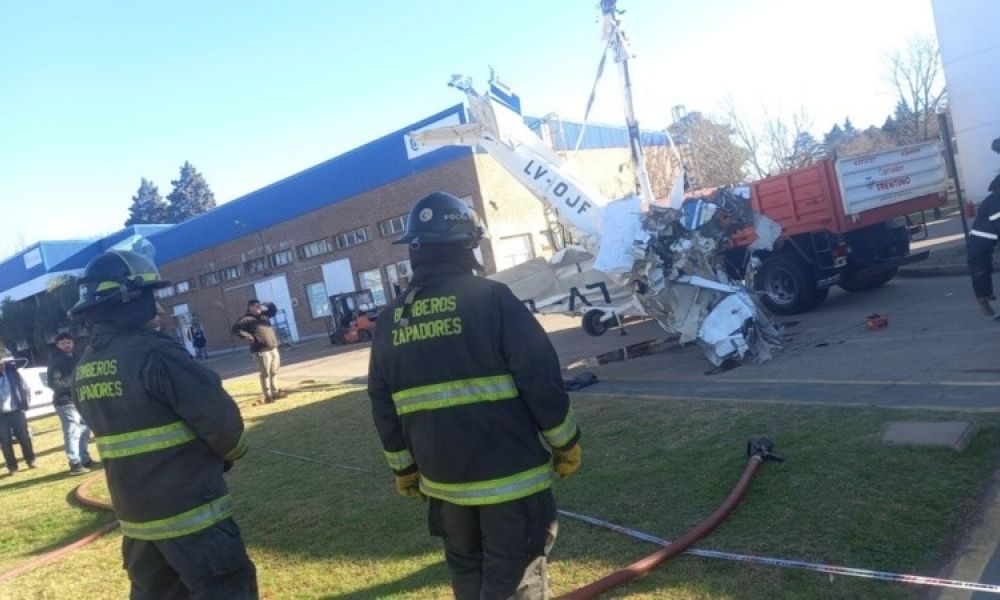 Tragedia aérea en Rosario