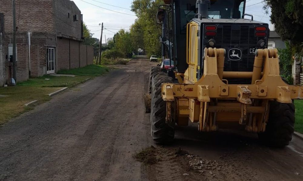 Trabajos en los barrios de la ciudad