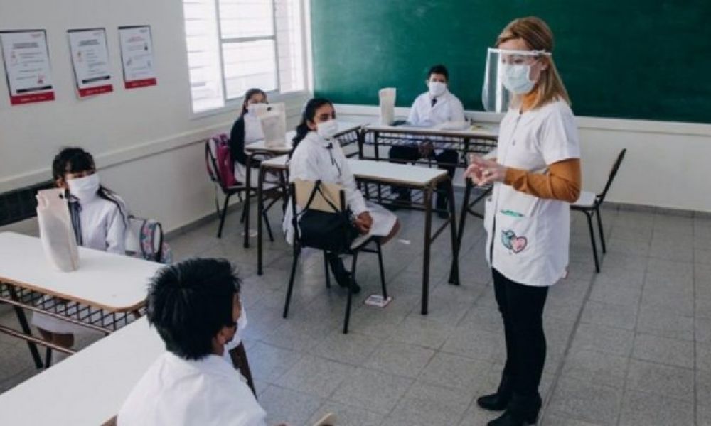 Vacunación a docentes
