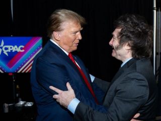 Milei abre su gira en Nueva York con Trump y Georgieva