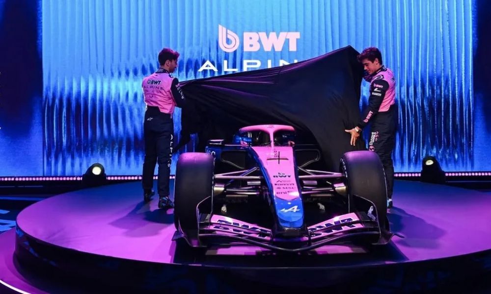 Colapinto presentó el Alpine A526