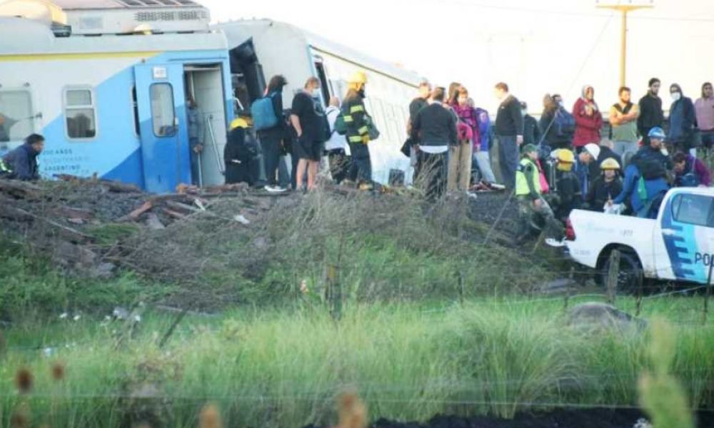 Descarriló un tren a 15 kilómetros de Olavarría