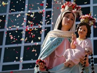 San Nicols vive hoy la gran peregrinacin en honor a la Virgen del Rosario