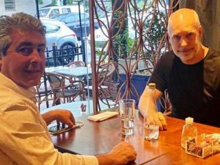 Javier Martnez se reuni con Horacio Rodrguez Larreta