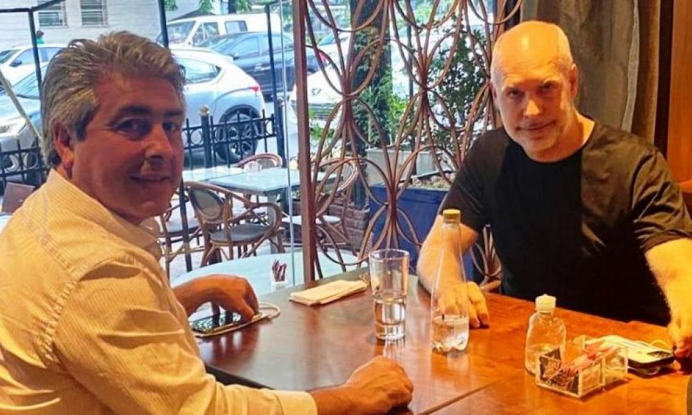 Javier Martínez y Horacio Rodríguez Larreta