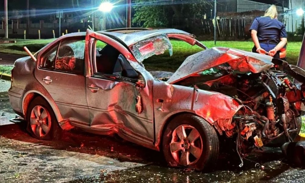 Choque mortal en Av. Pellegrini