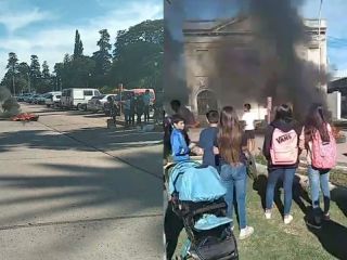 Coln: Una tarde de furia y tensin por protestas de abuso sexual a una nena de 12 aos