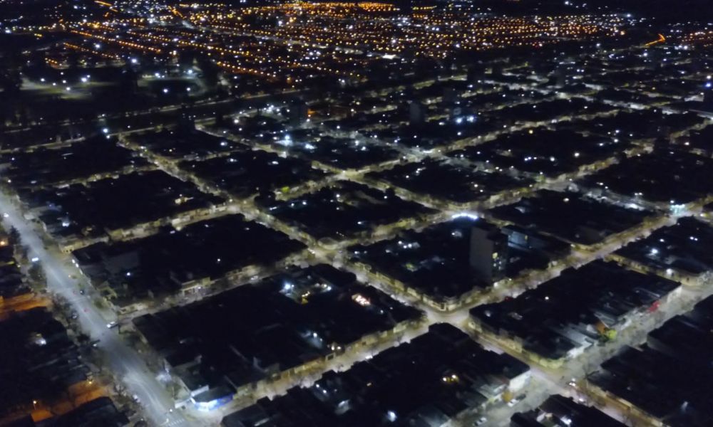 Vuelo Nocturno sobre Pergamino