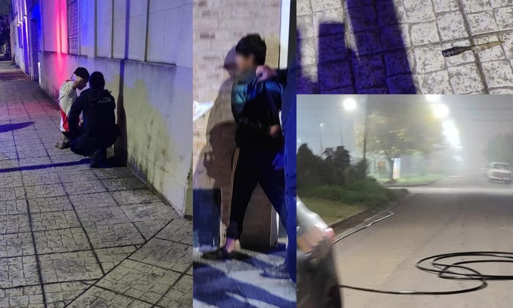 Robo de cables frustrado