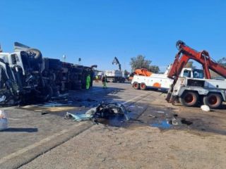 Tragedia en Ruta 9: Camin se cruza de mano y causa un fatal accidente