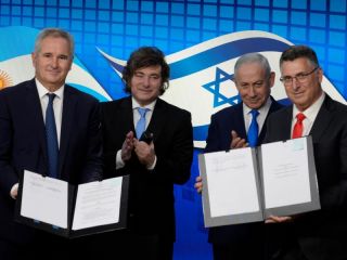 Argentina e Israel sellan acuerdos clave: Seguridad, inteligencia artificial y vuelos directos
