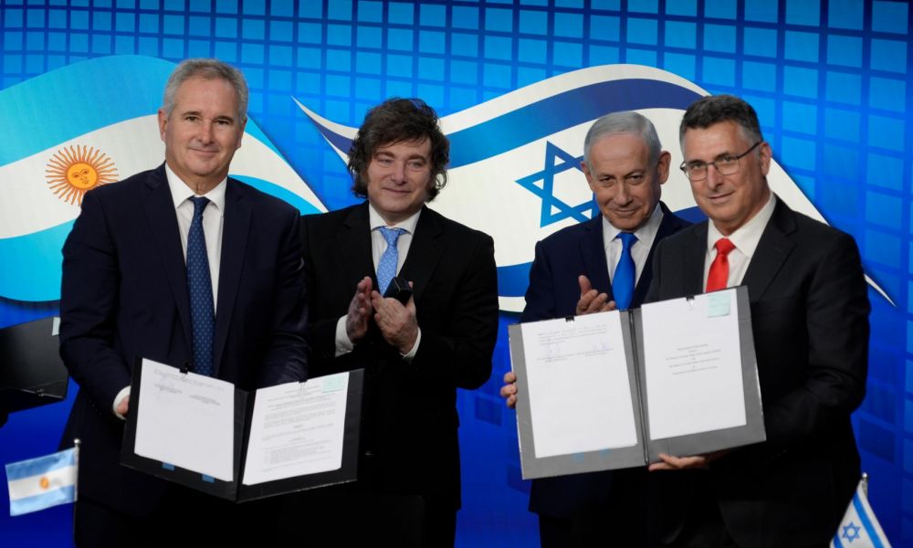 Argentina e Israel sellan acuerdos clave