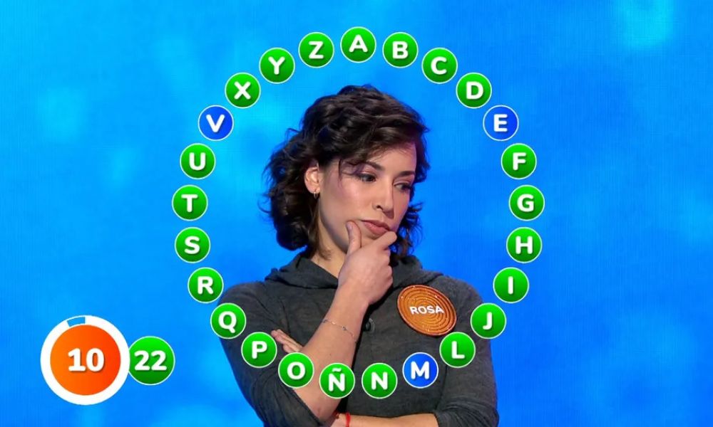 Rosa Rodríguez en Pasapalabra