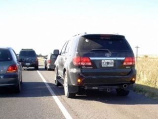 Sancionan a ms de 100 conductores que circulaban por la banquina en rutas bonaerenses