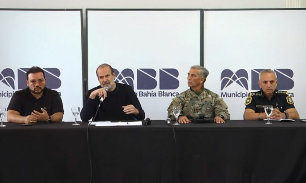 El intendente Federico Susbielles en conferencia