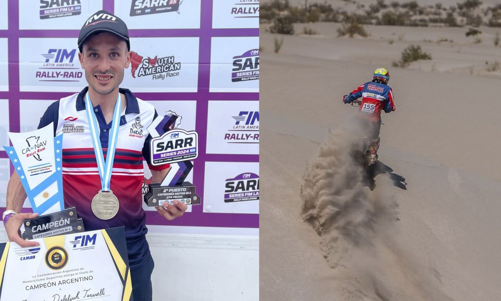 Joaquín Debeljuh Taruselli Campeón Argentino de Rally Raid