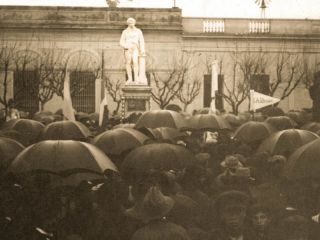Qu pas un 9 de julio en la historia de Pergamino?