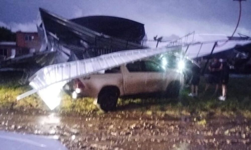 Tormenta devastadora en el centro bonaerense