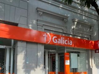 Nueva sucursal de Banco Galicia en Pergamino