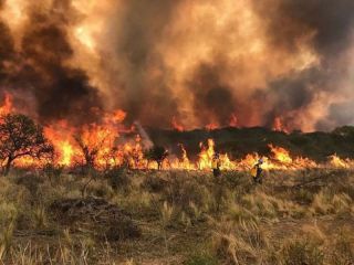 Suman tres las vctimas por los incendios en Crdoba